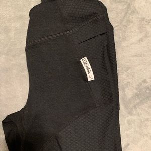 Gymshark true texture black (size small)